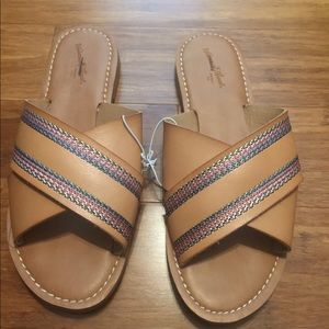 Universal Thread Wren Slide Sandal Size 6 1/2